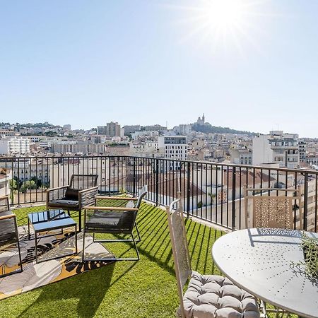 Marseille: Superbe Vue Sur Notre-Dame De La Garde Daire Dış mekan fotoğraf